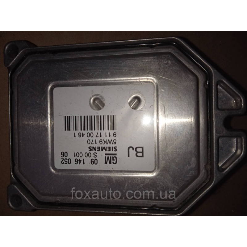 Блок управления двигателя Opel Omega BC 2.2 Z22XE Y22XE 09146052, 5WK9170, 6235023