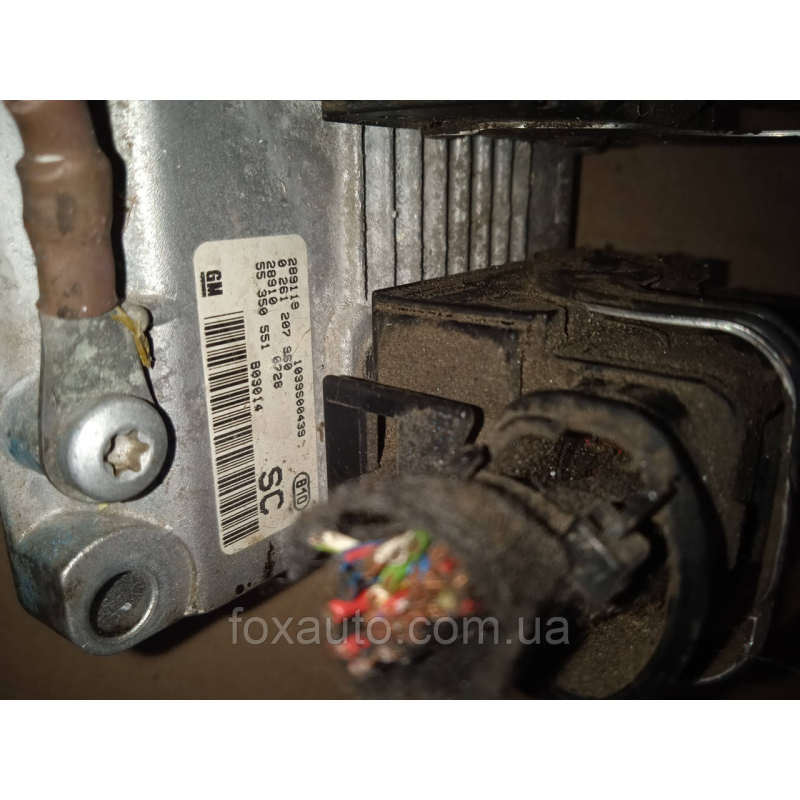 Блок управления двигателем Opel Corsa 1.0 12V 0261207960 , 55350551