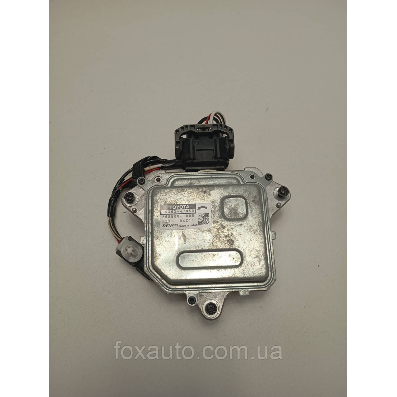 Двигатель вентилятора Toyota Corolla E21 16363-47050 Denso оригинал Двигатель вентилятора Toyota Corolla E21 16363-47050 Denso оригинал