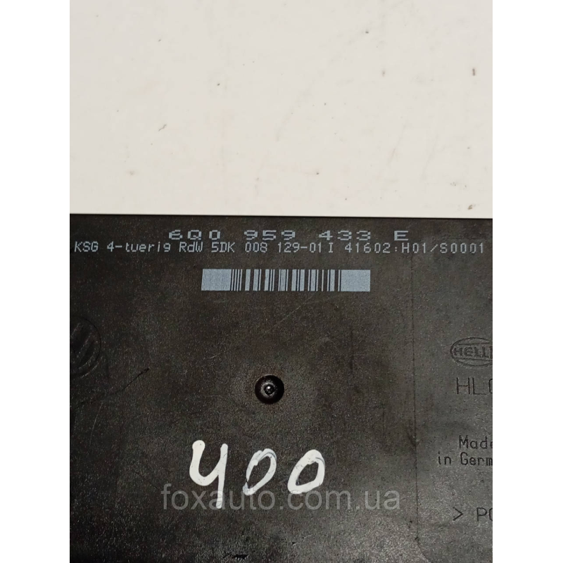 Блок комфорта VAG 6Q0959433E Блок комфорта VAG 6Q0959433E