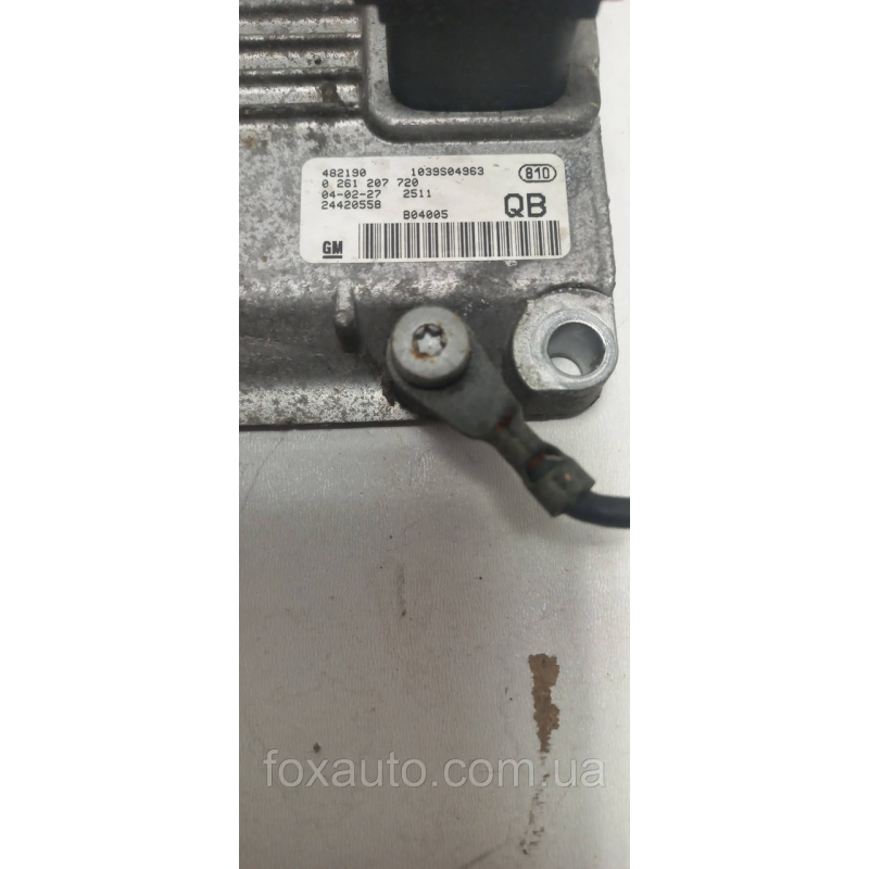 Блок Управления ЕБУ Opel 0261207720 24420558 Блок Управления ЕБУ Opel 0261207720 24420558