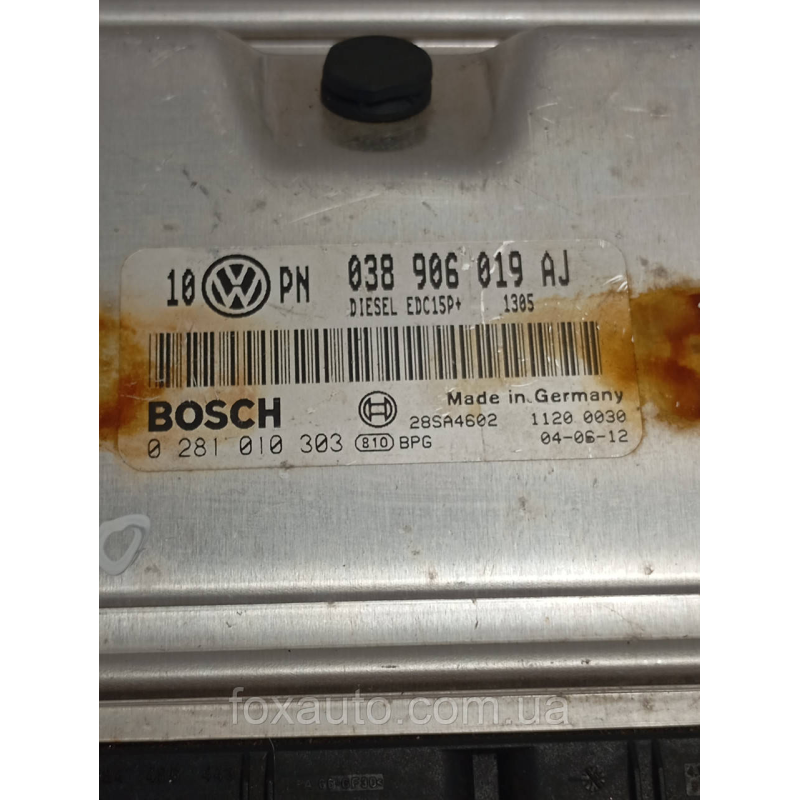 Блок Управления Двигателем Volkswagen Passat B5 038906019AJ Блок Управления Двигателем Volkswagen Passat B5 038906019AJ