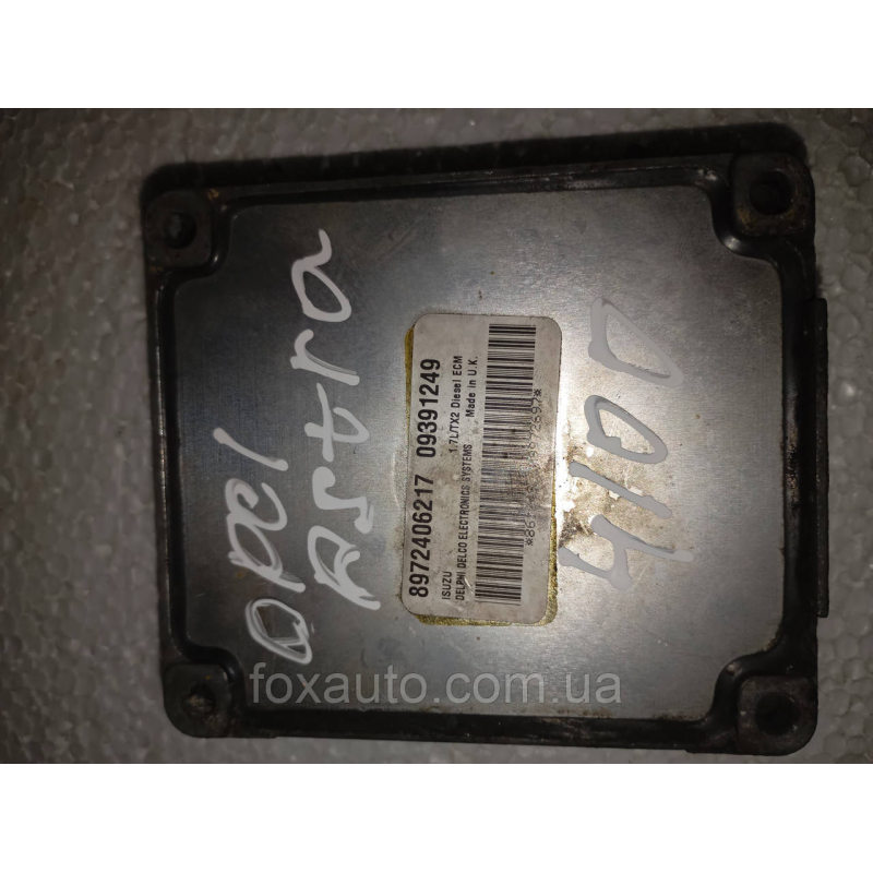 Блок управления двигателем Opel Astra 09391249