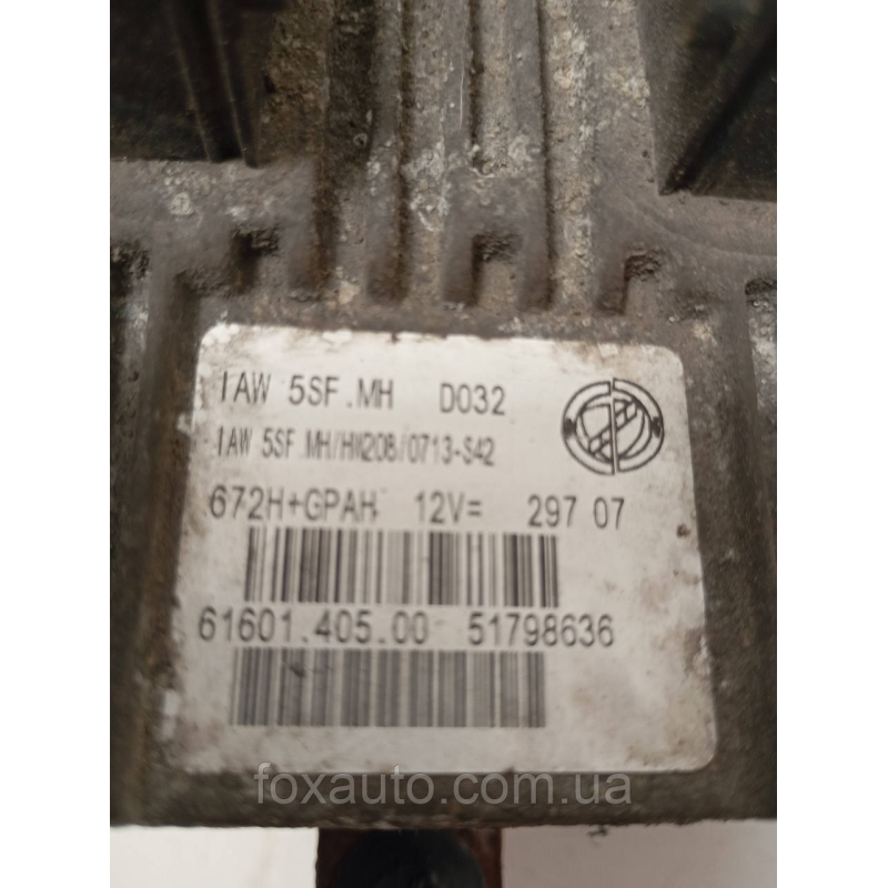 Блок Управления Двигателем Fiat Doblo Европа Оригинал 51798636 Блок Управления Двигателем Fiat Doblo Европа Оригинал 51798636