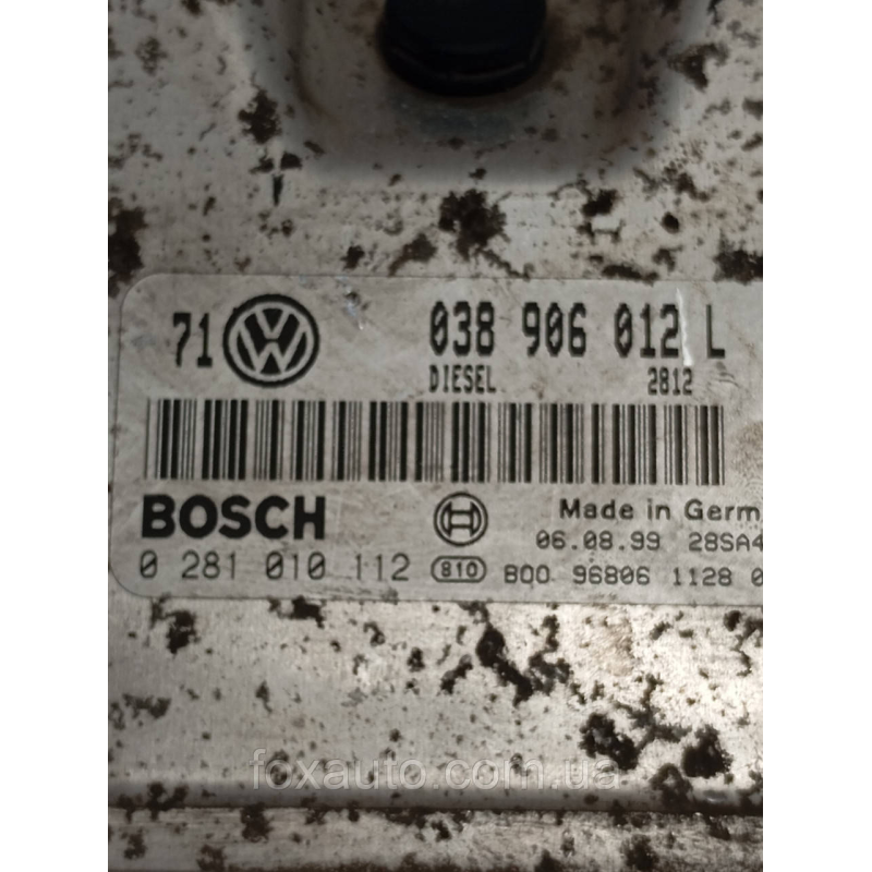Блок управления двигателем Volkswagen Golf 4 Европа Оригинал 038906012L Блок управления двигателем Volkswagen Golf 4 Европа Оригинал 038906012L