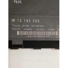 Блок комфорта Opel Vectra Европа Оригинал 13193590