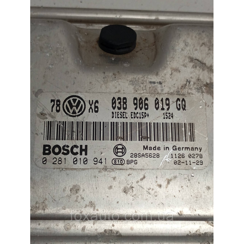 Блок управления двигателем VAG Европа Оригинал 038906019GQ Блок управления двигателем VAG Европа Оригинал 038906019GQ