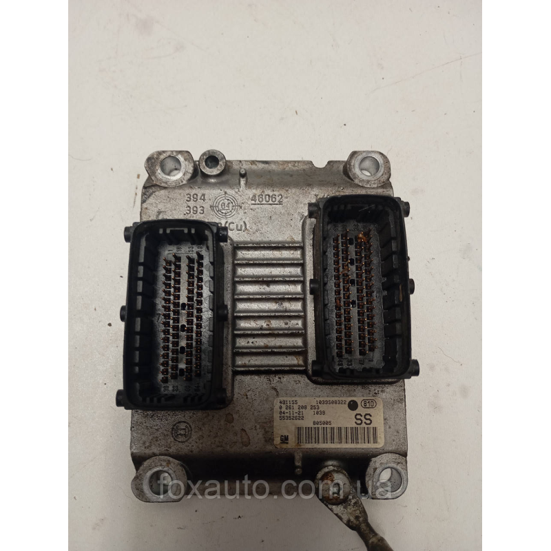 Блок управления двигателем Opel Corsa Европа Оригинал 55352622 Блок управления двигателем Opel Corsa Европа Оригинал 55352622