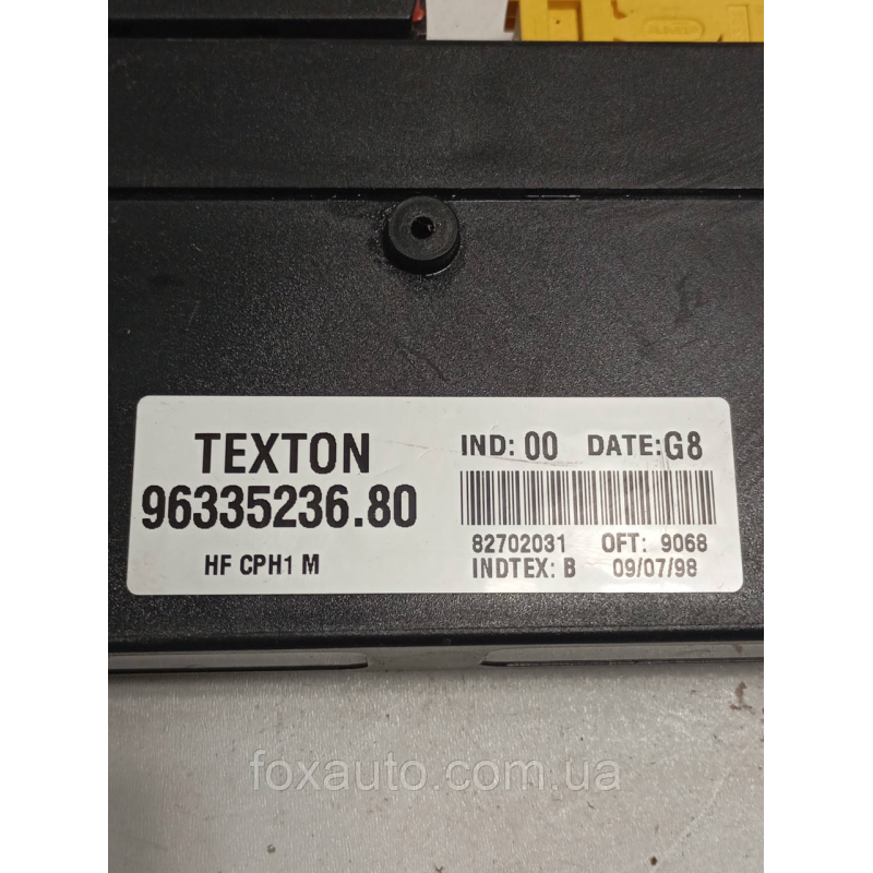 Блок комфорта Citroen Xsara Европа Оригинал 96335236.80 Блок комфорта Citroen Xsara Европа Оригинал 96335236.80