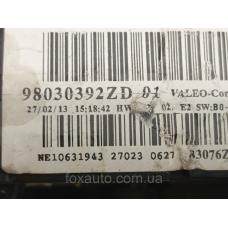 Переключатель Поворота Peugeot Citroen Европа Оригинал 98030392ZD