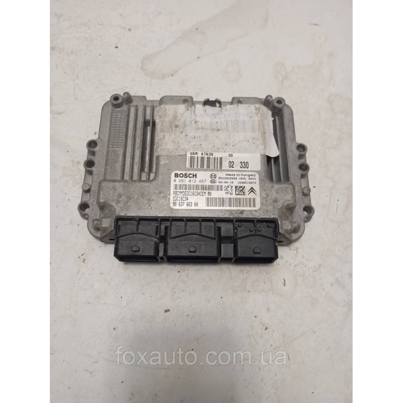 Блок управління  оригінал Peugeot/Citroen 9663786380