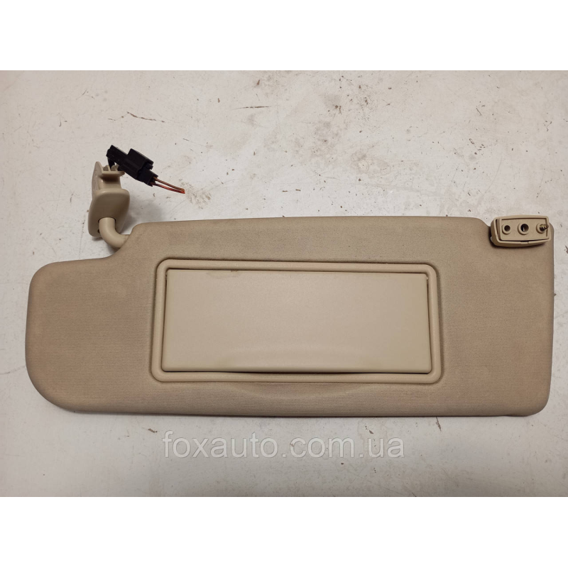 Сонцезахисний козирок лівий Skoda Octavia оригінал 857551 Сонцезахисний козирок лівий Skoda Octavia оригінал 857551