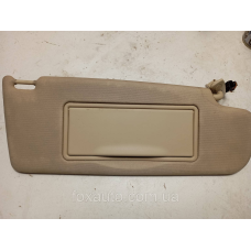 Сонцезахисний козирок правий Skoda Octavia оригінал 857552