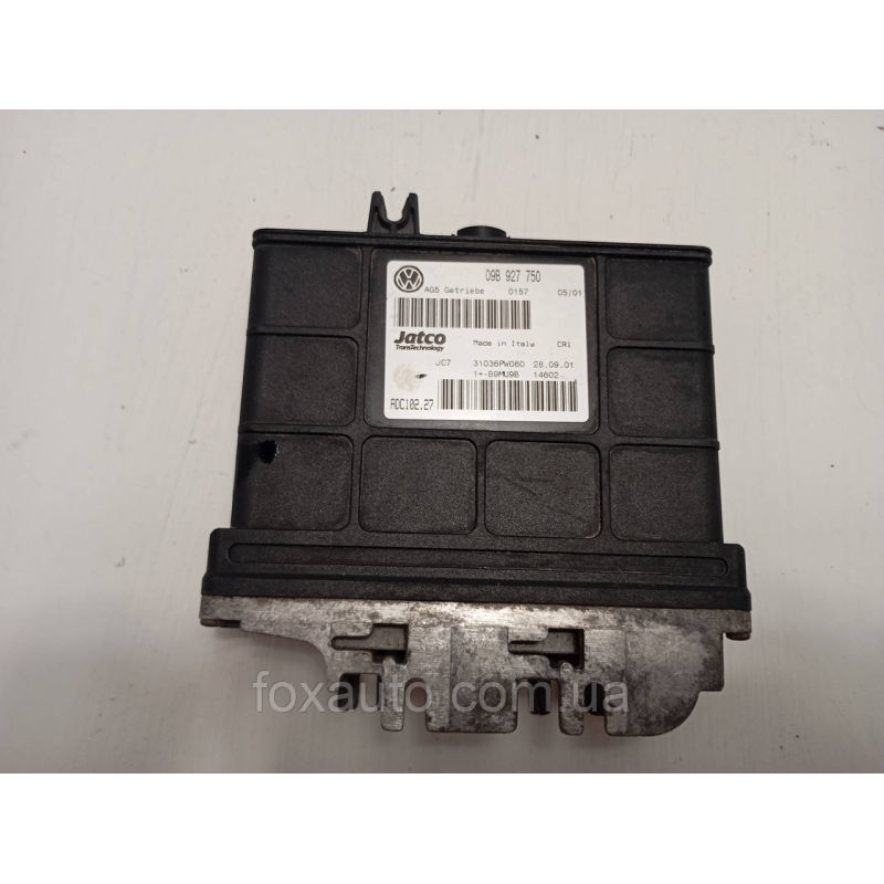 Блок управління АКПП 09B927750 Блок управління АКПП 09B927750