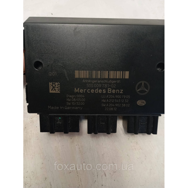 Блок управління форкопом оригінал  Mercedes E212 5ds009781-02