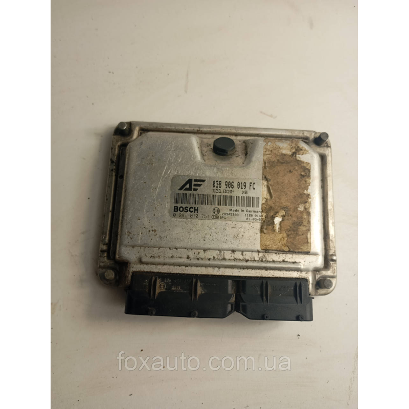 Блок управління двигуном оригінал VAG 038906019FC Блок управління двигуном оригінал VAG 038906019FC