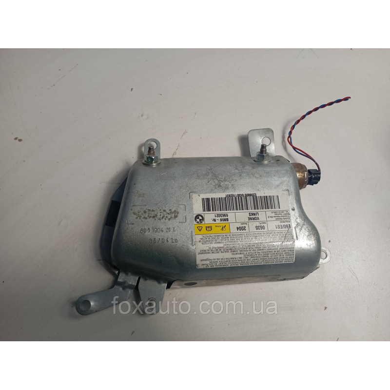 Подушка безпеки лівих передніх дверей airbag оригінал BMW 601190401E Подушка безпеки лівих передніх дверей airbag оригінал BMW 601190401E