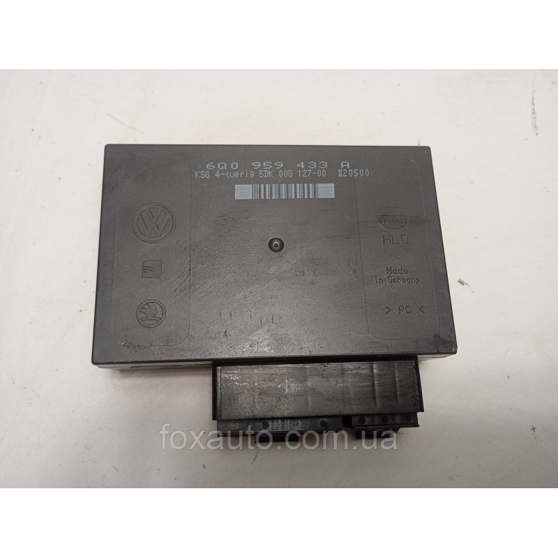 Блок комфорту оригінал VAG 6Q0959433A Блок комфорту оригінал VAG 6Q0959433A