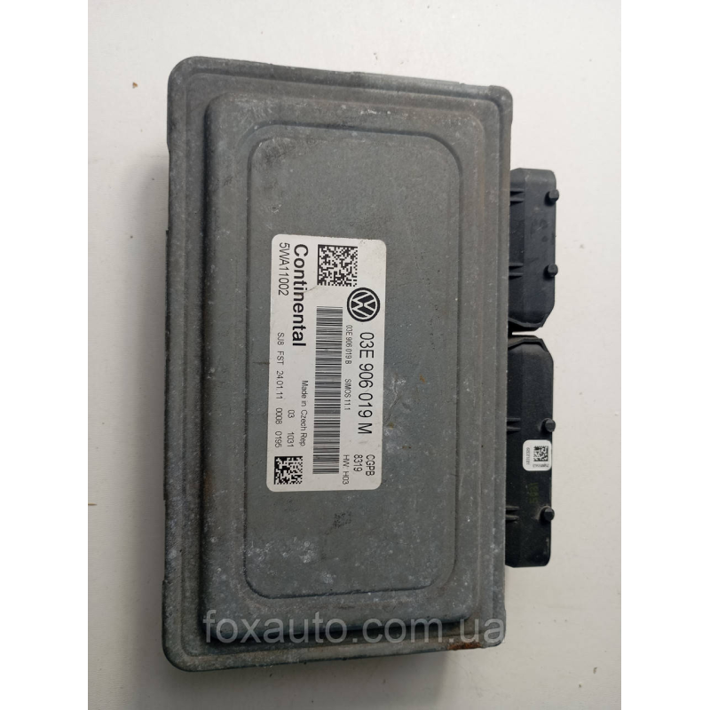 Блок керування двигуном оригінал VW Polo 03E906019M Блок керування двигуном оригінал VW Polo 03E906019M
