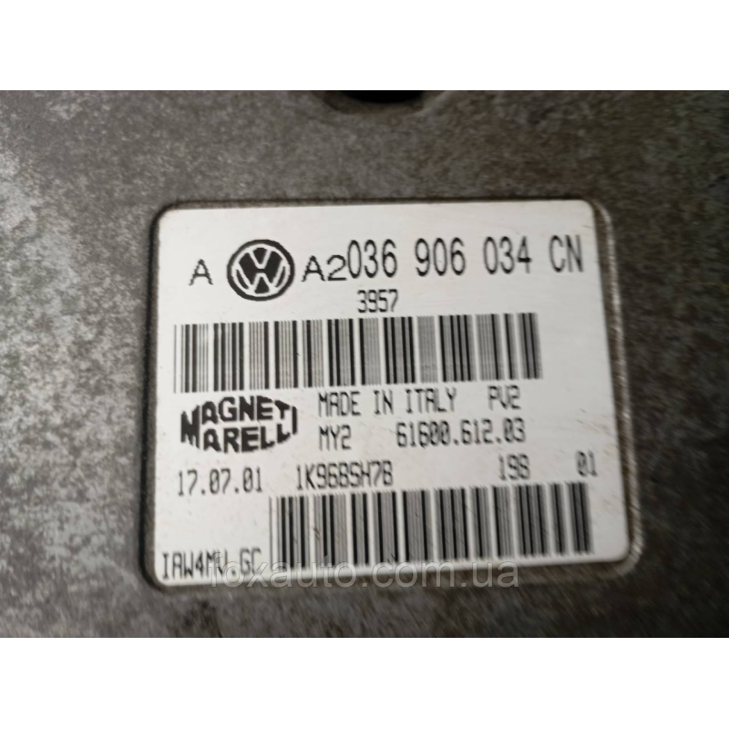 Модуль управління оригінал VW Golf 036906034CN