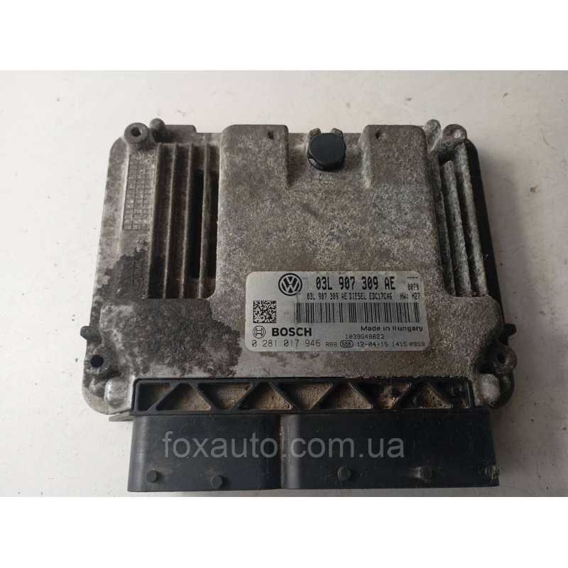 Блок управління двигуном оригінал VW Tiguan 03L907309AE Блок управління двигуном оригінал VW Tiguan 03L907309AE