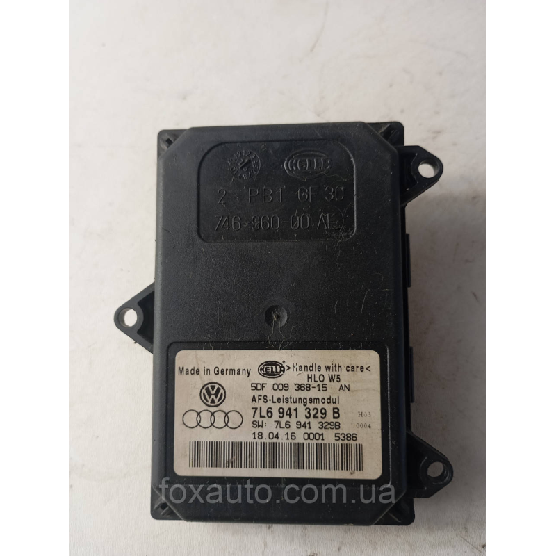 Блок управління фарою оригінал VW Tiguan 7L6941329B